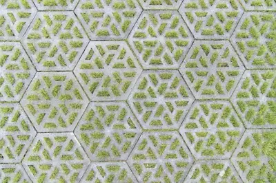 Gardenlux Waterpasserende Eco Tegel Oud Hollands Eco Tegel  37,5x37,5x7 cm - afbeelding 2