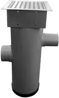 Gardenlux Zandvangput met loofscheider ZVP-MR-VZ 615H Ø 20cm, in- en uitlaat Ø 100mm - afbeelding 1