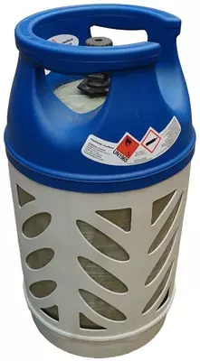 Gasfles vulling i-light 10 kg gas (blauw)