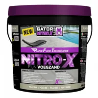 Gator nitro x fijn platina voegmortel 12,5 kg emmer - afbeelding 1