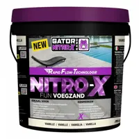 Gator nitro x fijn vanille voegmortel 12,5 kg emmer - afbeelding 1