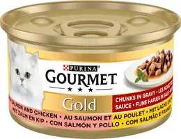 Gold blik fijne hapjes zalm&kip 85g - afbeelding 3