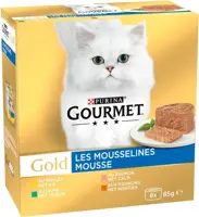 Gold mousse kip&zalm&konijn 8x85g - afbeelding 5