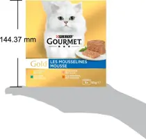 Gold mousse kip&zalm&konijn 8x85g - afbeelding 6