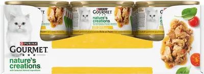 Gourmet Blik tomaat&spinazie kattenvoer 85g - afbeelding 1
