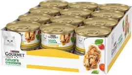Gourmet Blik tomaat&spinazie kattenvoer 85g - afbeelding 4