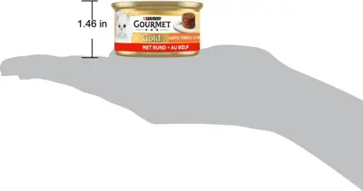 Gourmet Gold blik hartig torentje rund 85 gr - afbeelding 3
