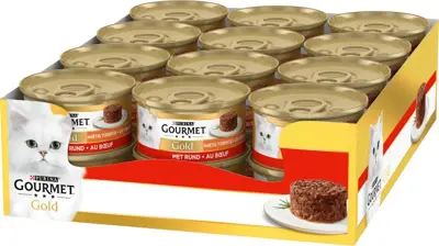Gourmet Gold blik hartig torentje rund 85 gr - afbeelding 5