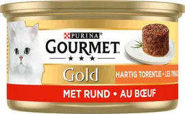 Gourmet Gold blik hartig torentje rund 85 gr - afbeelding 1