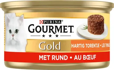 Gourmet Gold blik hartig torentje rund 85 gr - afbeelding 1