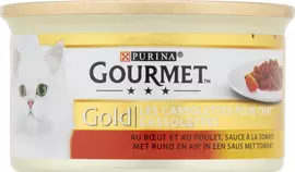 GOURMET™ Gold Cassolettes met Rund en Kip in een saus met Tomaat 85g kopen?