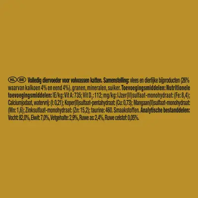 Gourmet Gold fijne hapjes in saus kalkoen & eend 85g - afbeelding 9