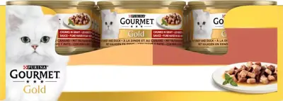 Gourmet Gold Fijne Hapjes Kalkoen & Eend 85 g - afbeelding 4