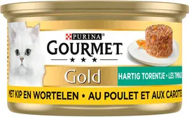 Gourmet Gold Hartig Torentje Kip & Wortel 85 g - afbeelding 3