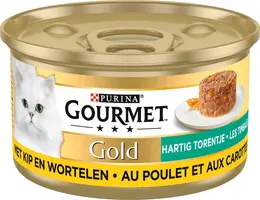 Gourmet Gold Hartig Torentje Kip & Wortel 85 g - afbeelding 2
