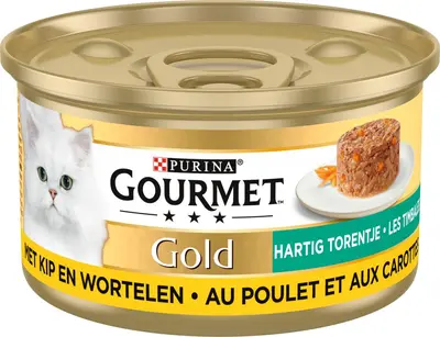 GOURMET™  Gold Hartig Torentje met Kip en Wortelen 85g - afbeelding 8