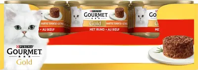 Gourmet Gold hartig torentje met rund 85g - afbeelding 5