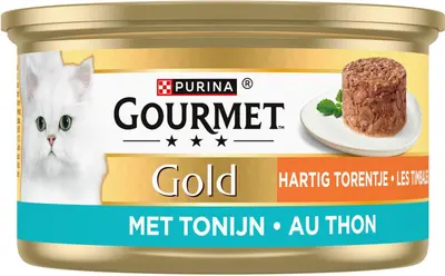 Gourmet Gold Hartig Torentje Tonijn 85 g - afbeelding 3