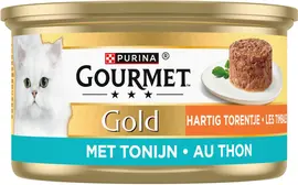 Gourmet Gold Hartig Torentje Tonijn 85 g - afbeelding 3
