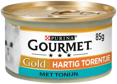 Gourmet Gold Hartig Torentje Tonijn 85 g - afbeelding 4