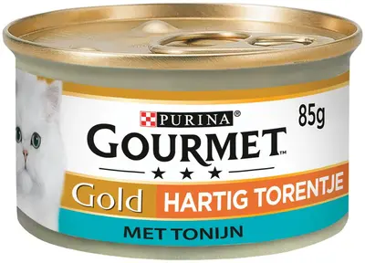 Gourmet Gold Hartig Torentje Tonijn 85 g - afbeelding 4