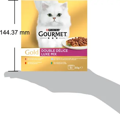 GOURMET™ Gold Luxe Mix kattenvoer 8x85g - afbeelding 4