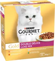 GOURMET™ Gold Luxe Mix kattenvoer 8x85g - afbeelding 3