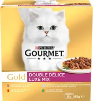 GOURMET™ Gold Luxe Mix kattenvoer 8x85g kopen?