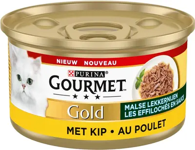 Gourmet Gold Malse Lekkernijen – Kip 85 g - afbeelding 1