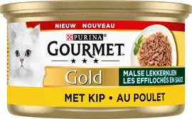 GOURMET™ Gold Malse Lekkernijen met kip kattenvoer 85g - afbeelding 3