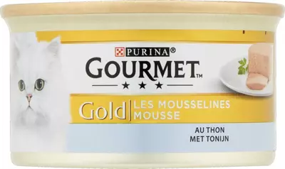 GOURMET™ Gold Mousse met Tonijn kattenvoer 85g