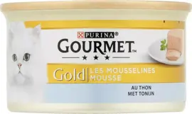 GOURMET Gold Mousse met Tonijn kattenvoer 85g kopen?