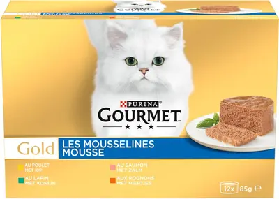 Gourmet Gold Multipack – Mousse Mix 12×85 g - afbeelding 1