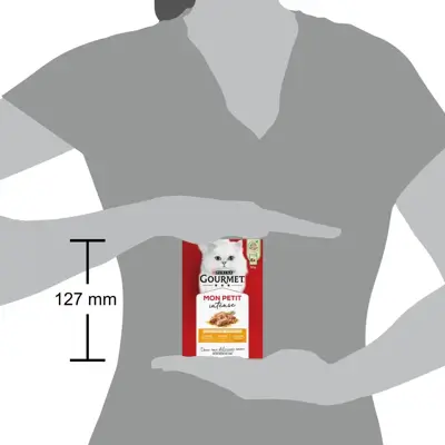 Gourmet Mon Petit multipack gevogelte 6 x 50g - afbeelding 2