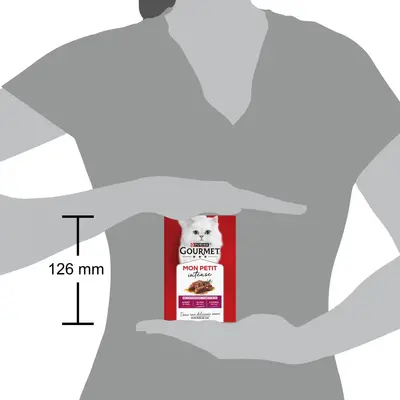 Gourmet Mon Petit Multipack Vlees – 6×50 g - afbeelding 4