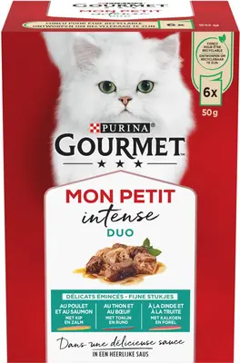 Gourmet Mon Petit pouch vis&vlees mp 50 gr - afbeelding 5