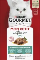 Gourmet Mon Petit pouch vis&vlees mp 50 gr kopen?