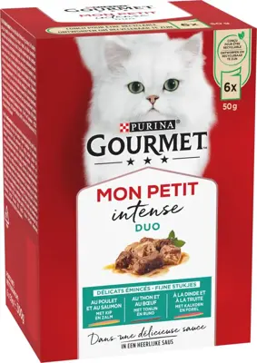 Gourmet Mon Petit pouch vis&vlees mp 50 gr - afbeelding 4