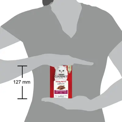 Gourmet Mon Petit Pouch vlees 6x50g - afbeelding 5