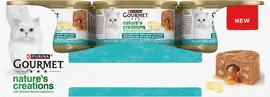 GOURMET Nature's Creations Mousse met een Hart van Saus, Rijk aan Kabeljauw met pastinaak, nat kattenvoer, 85g - afbeelding 4