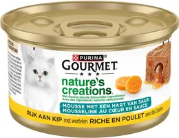 Gourmet Nature's Creations Mousse met Saus Kip 85 g - afbeelding 2