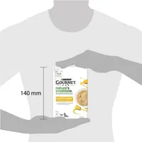 GOURMET Nature's Creations Puree met Kip en een vleugje Pompoen kattensnacks 5x10g - afbeelding 6