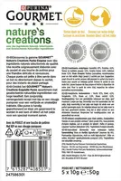 GOURMET Nature's Creations Puree met Kip en een vleugje Pompoen kattensnacks 5x10g - afbeelding 4