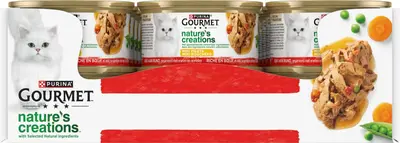 Gourmet Nature's Creations rund, erwten & wortelen 85g - afbeelding 6