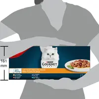 GOURMET PERLE Mini Filets in Saus met Eend, Lam, Tonijn, Kalkoen kattenvoer 40 x 85 g - afbeelding 5