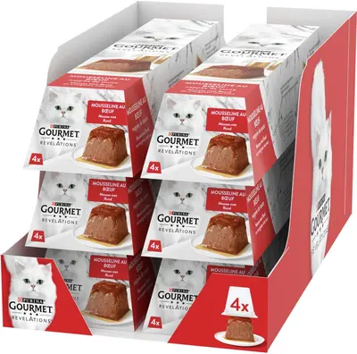 Gourmet Revelations mousse rund 4st, 57g - afbeelding 2