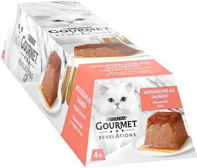 Gourmet Revelations mousse zalm 4st, 57g - afbeelding 5