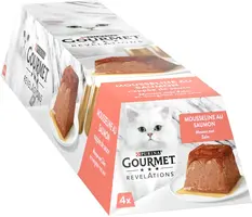Gourmet Revelations mousse zalm 4st, 57g - afbeelding 5