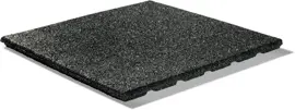 Granuflex Rubbertegel zwart 50x50x2,5cm - afbeelding 1