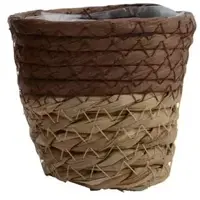Gras plantenmand bruin 8x7,5cm kopen?